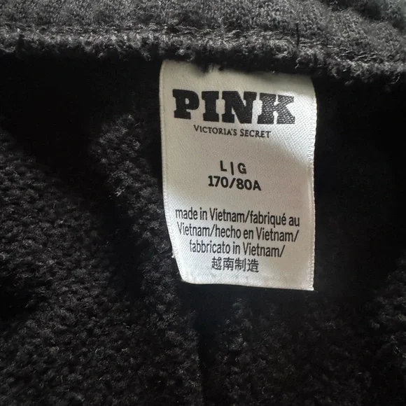 PINK Victoria’s Secret Black Shorts size large - Picture 2 of 4